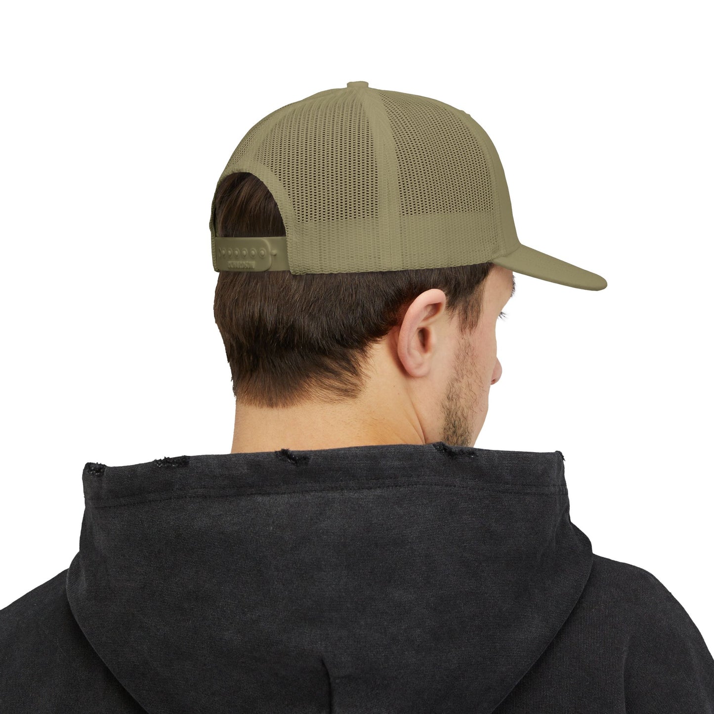 Embroidered Snapback Trucker