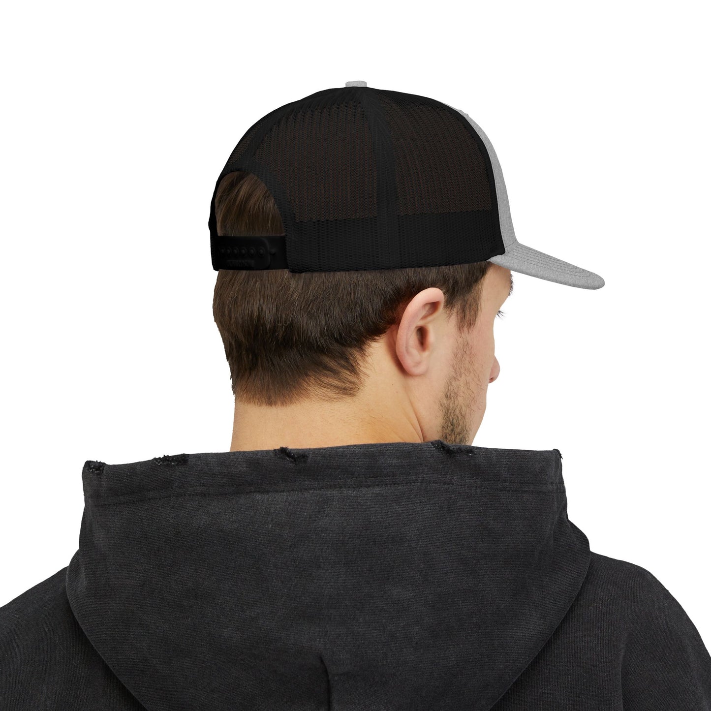 Embroidered Snapback Trucker