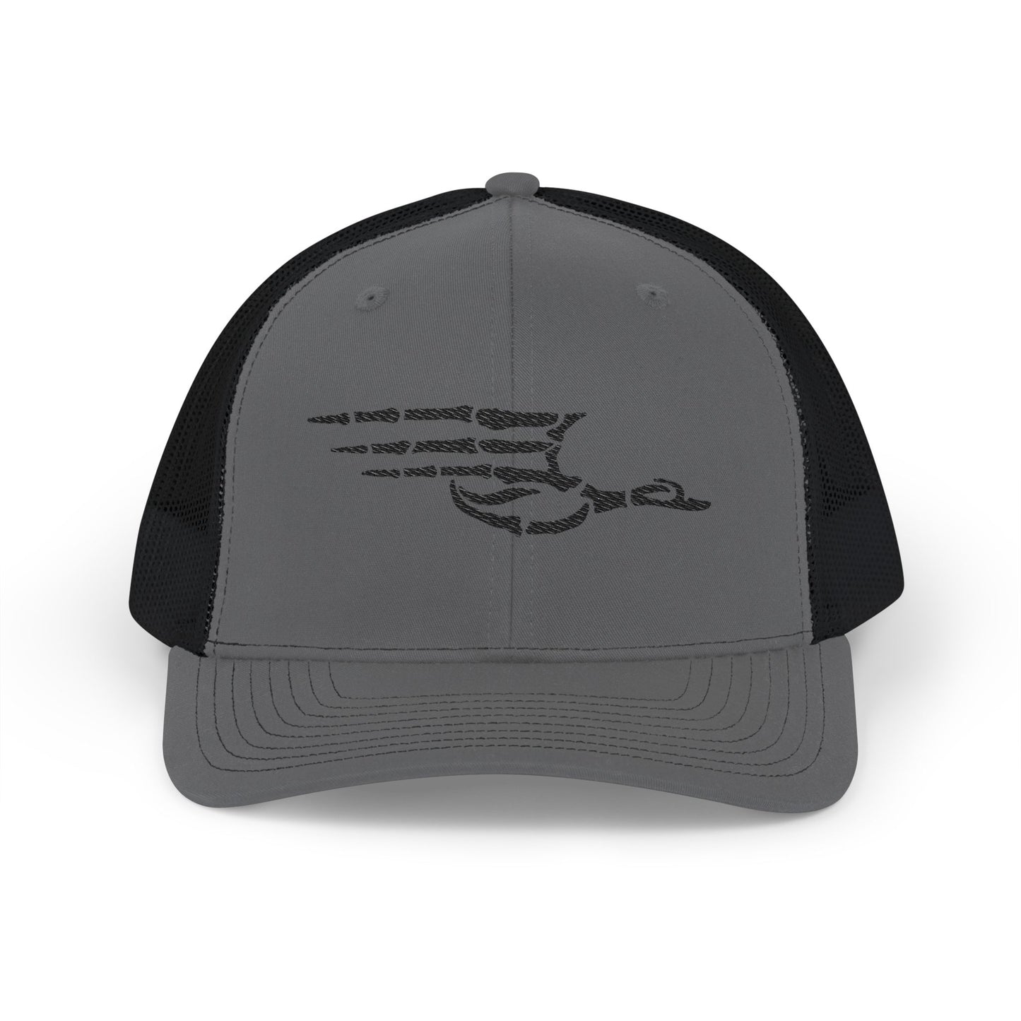 Embroidered Snapback Trucker