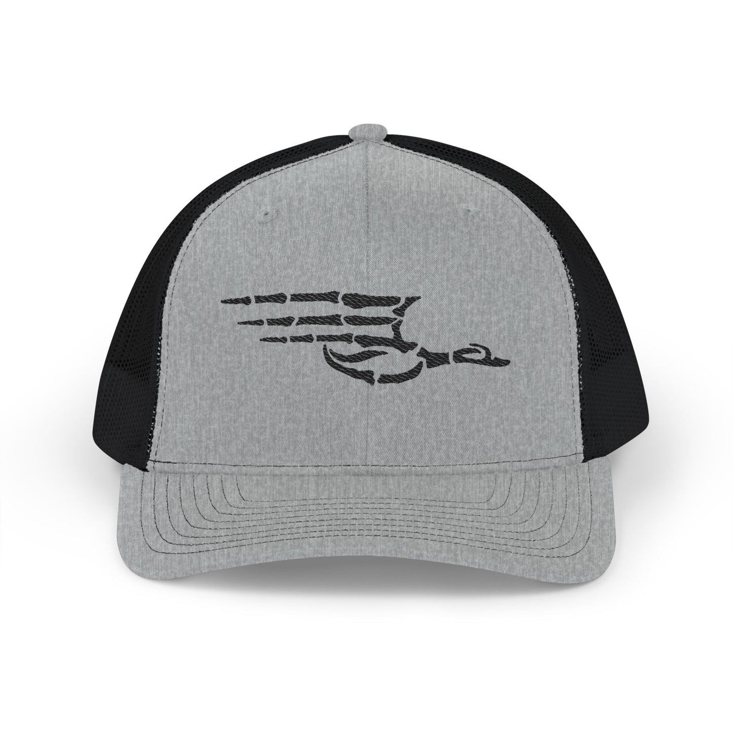 Embroidered Snapback Trucker