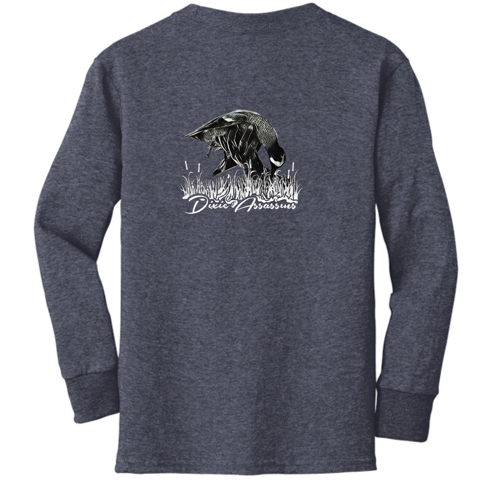 Heather Navy - BACK