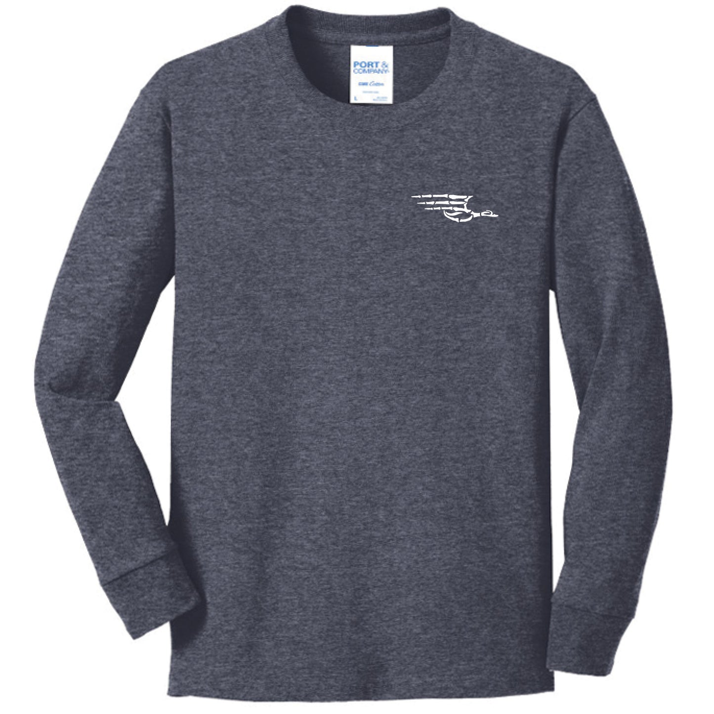 Heather Navy - FRONT